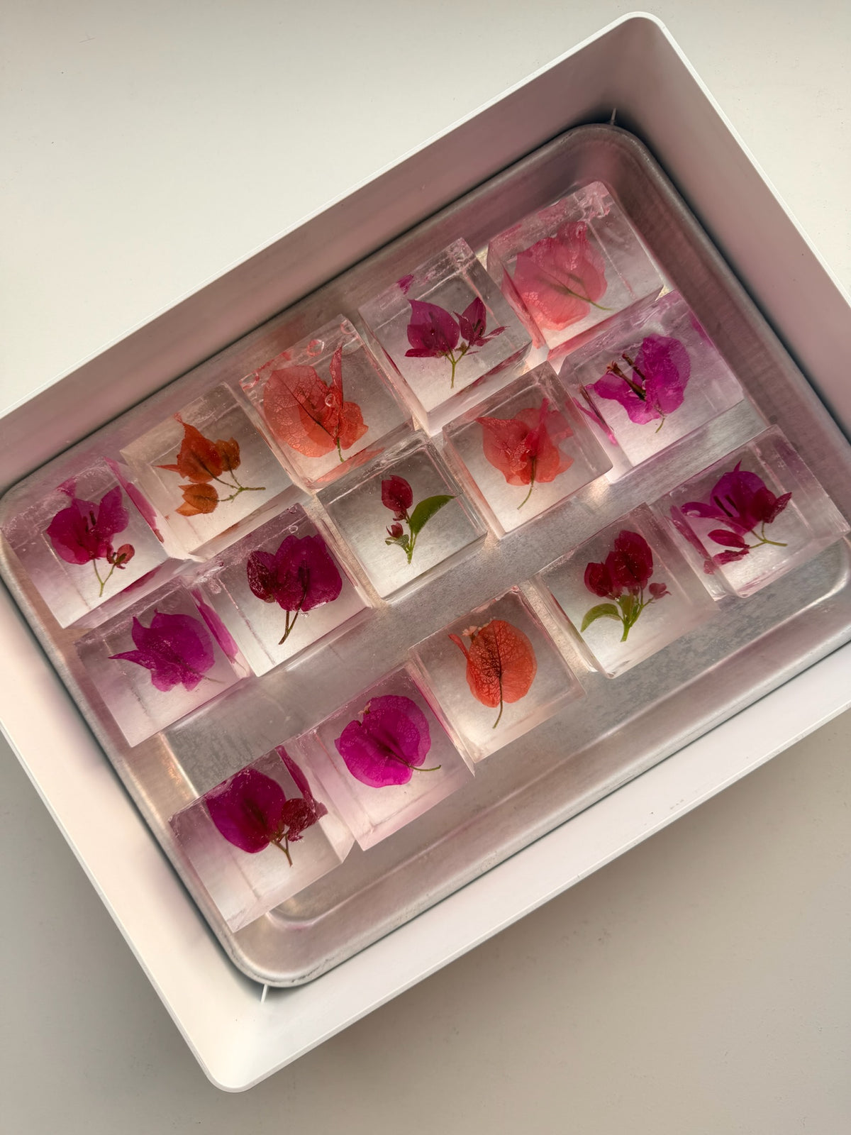 Botanical Cubes - Set of 9