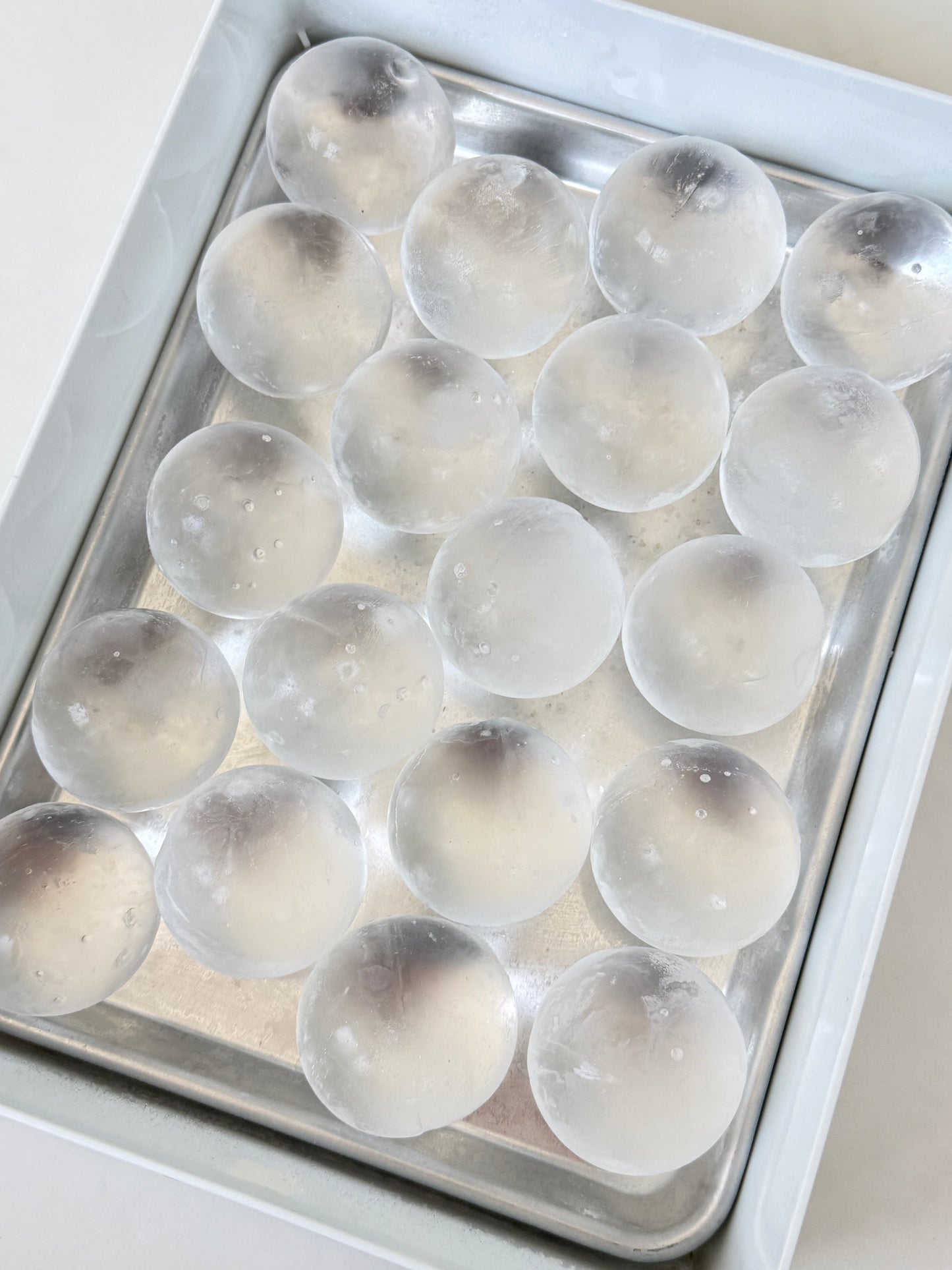 Clear Spheres - Set of 15