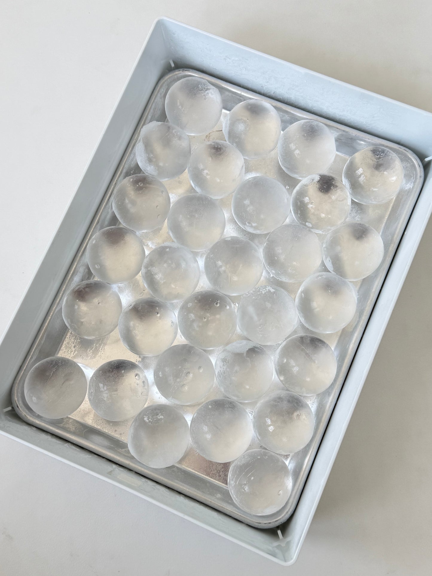 Clear Spheres - Set of 15