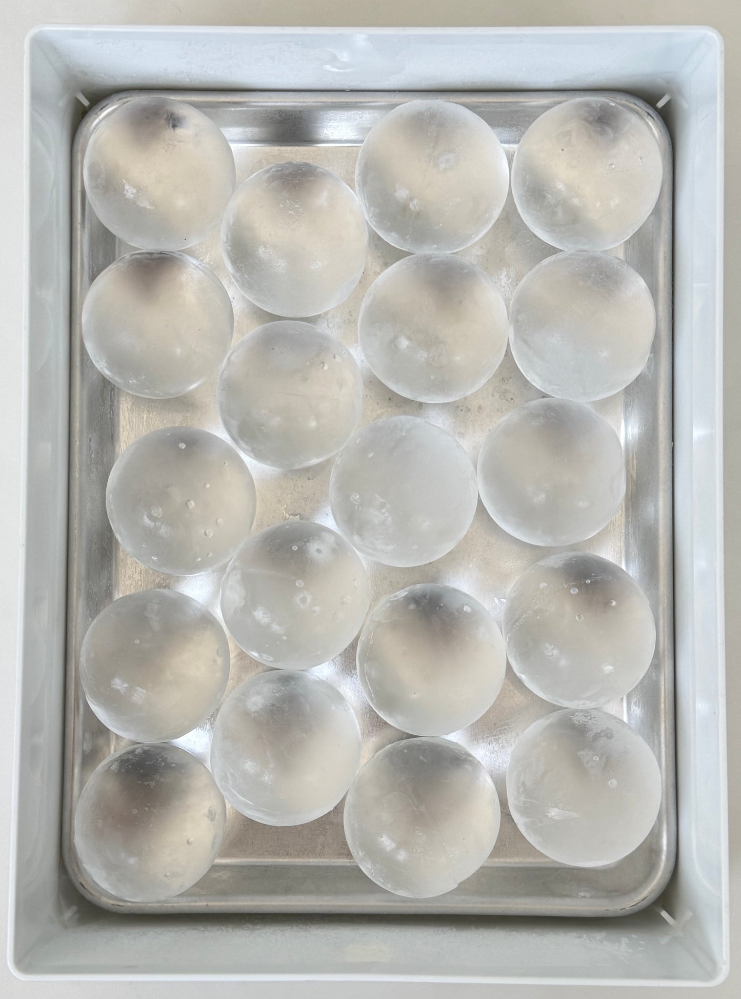 Clear Spheres - Set of 15