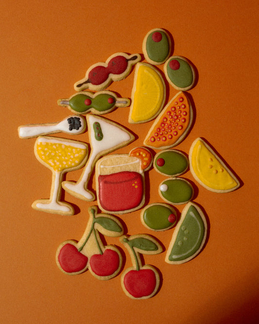 Cocktail Hour Cookie Cutter Set
