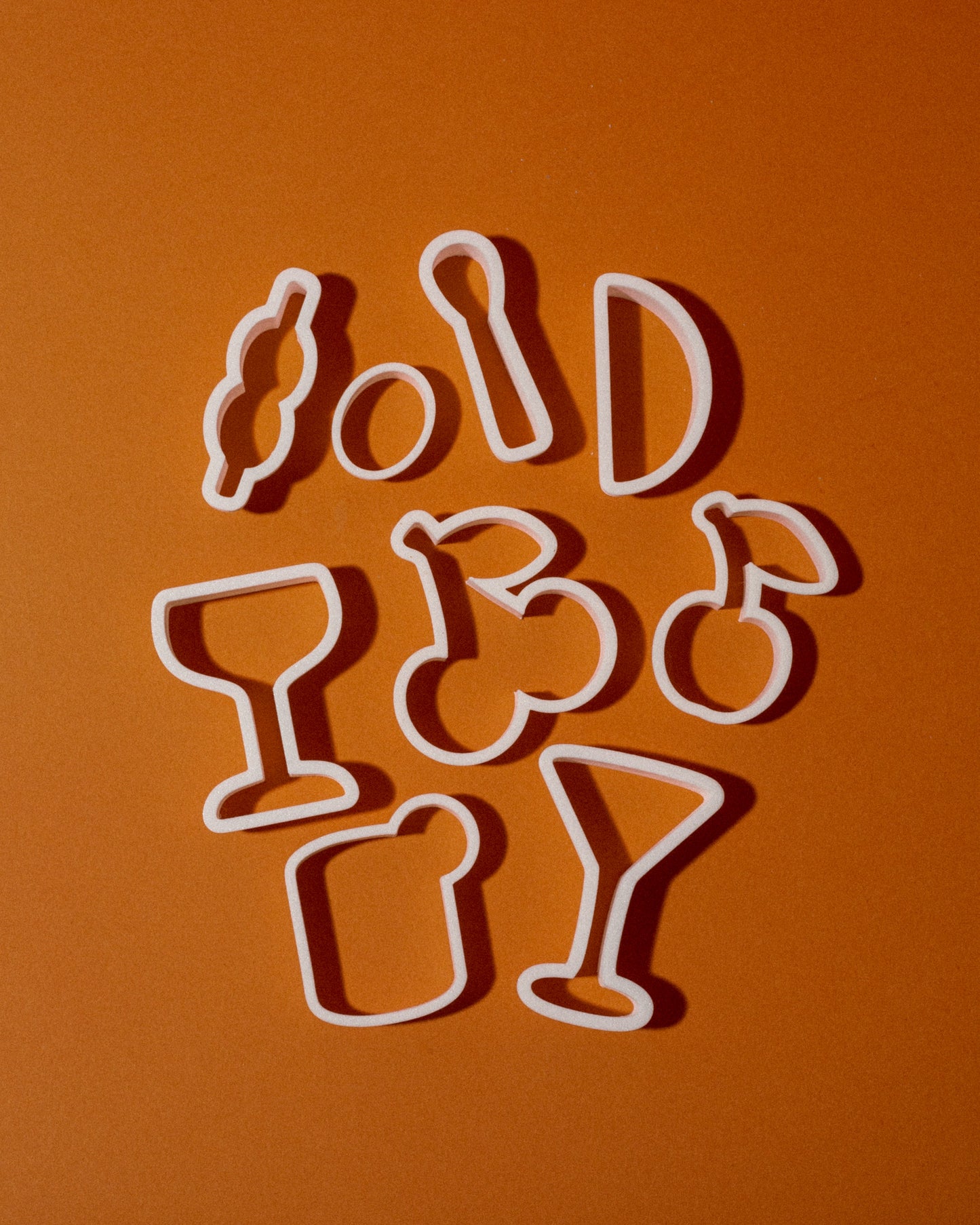 Cocktail Hour Cookie Cutter Set