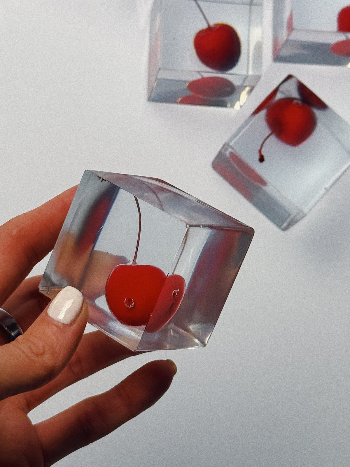 Wabi Sabi Resin Cubes
