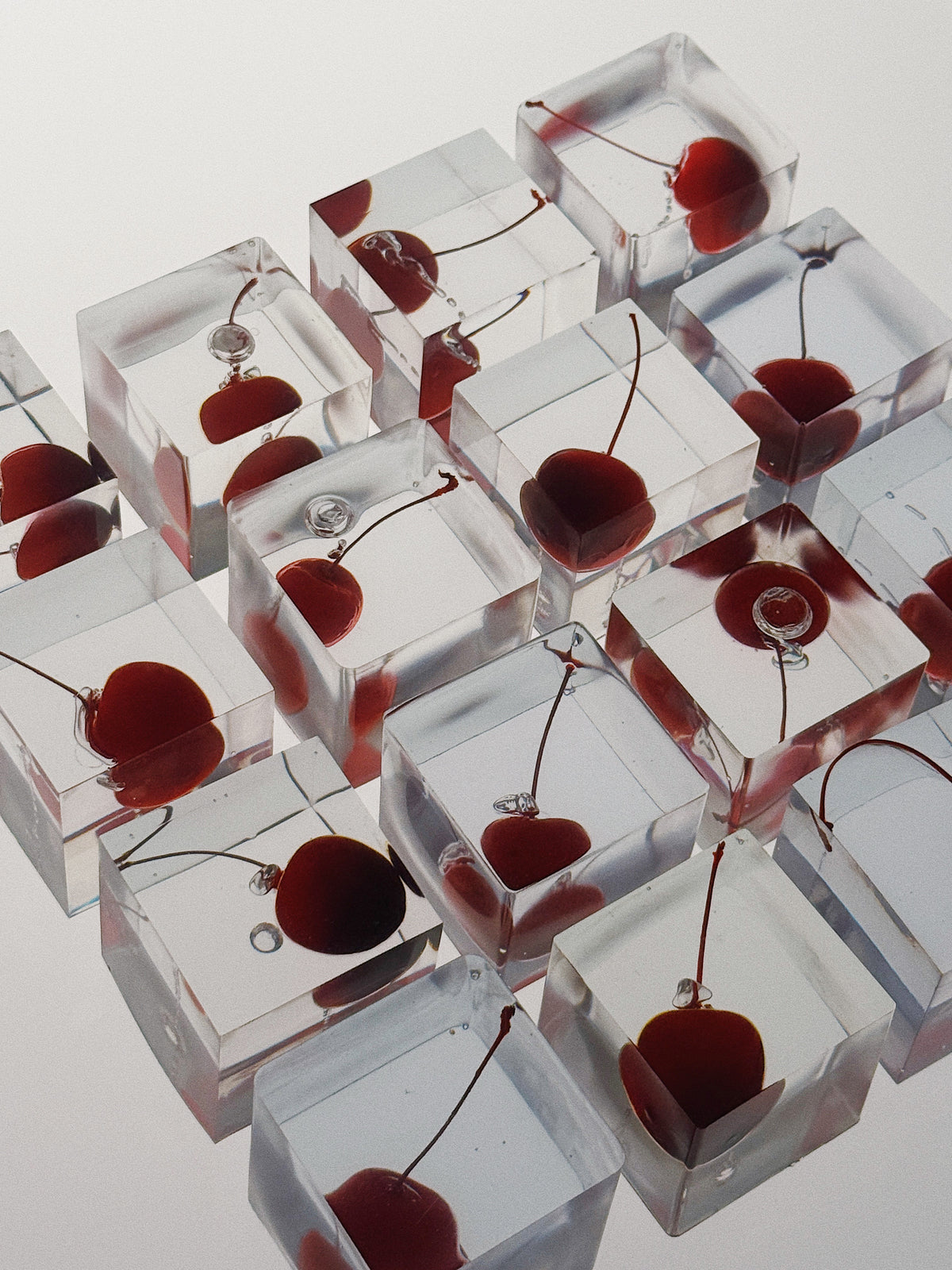 Wabi Sabi Resin Cubes