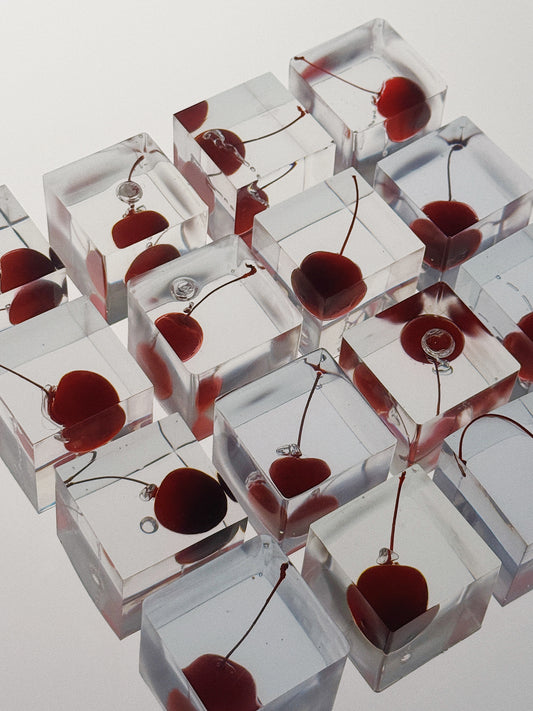 Wabi Sabi Resin Cubes